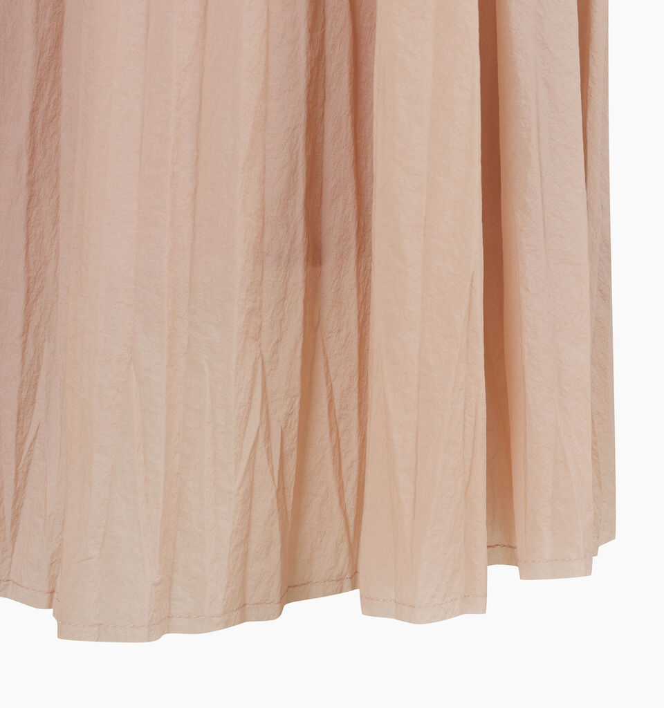 Pink semi sheer maxi skirt - sisley k longuette skirts - Blush | Sisley K image number 4
